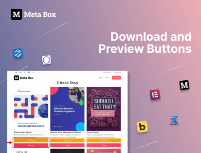 download and preview buttons