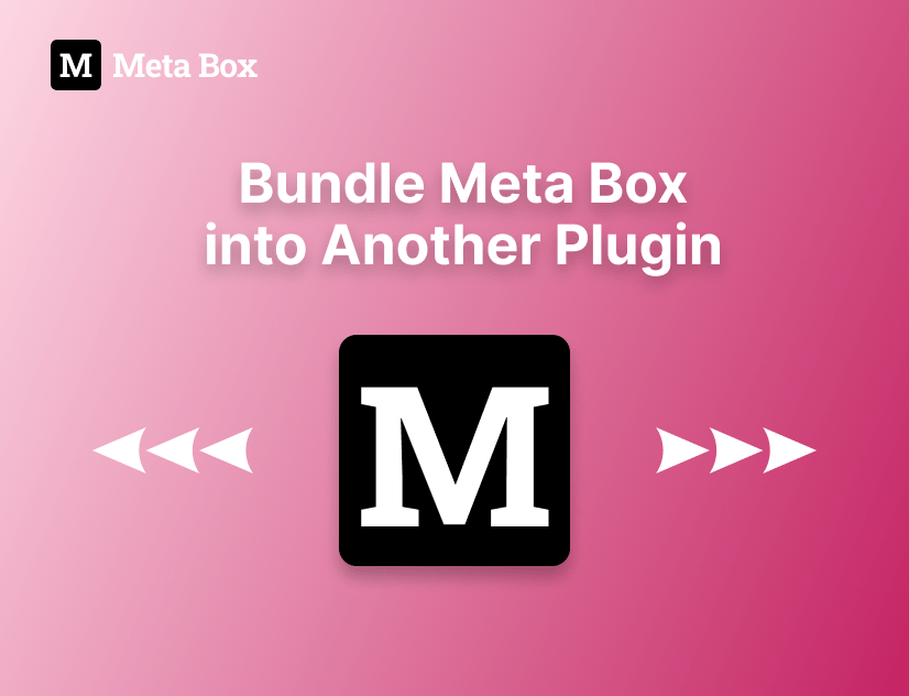 bundling Meta Box into another plugin