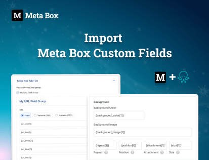 how to import all Meta Box custom fields