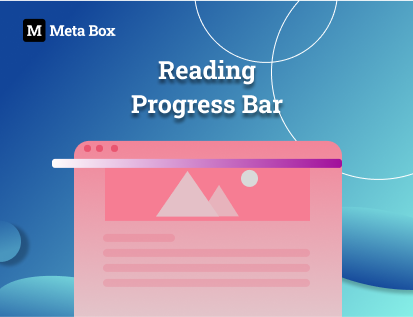 reading progress bar on post
